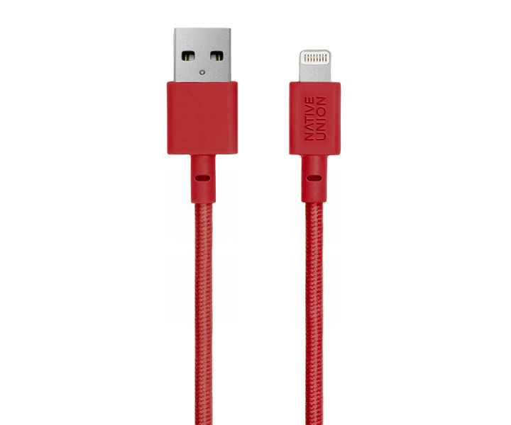 Кабель Native Union Night Cable Lightning Red V2